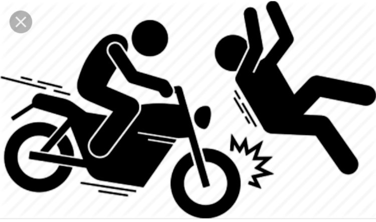 तेज रफ्तार बाईक की टक्कर से राहगीर की मौत- ddnewsportal.com