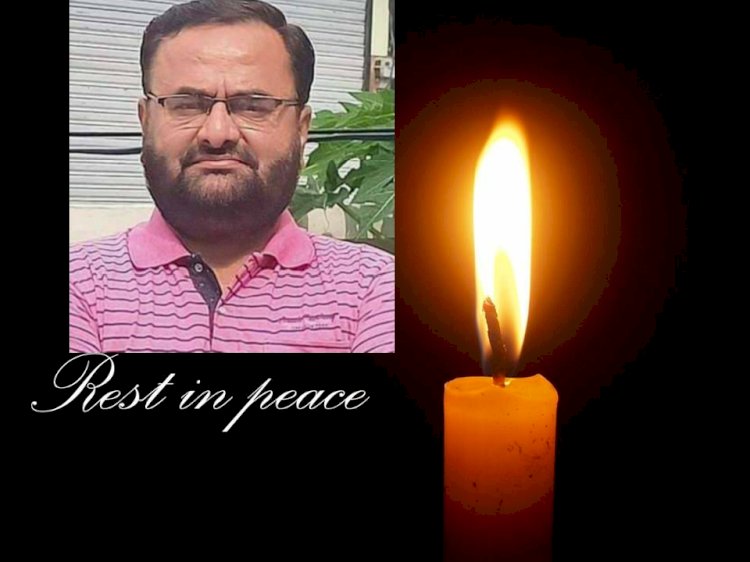 सीएचटी दारा सिंह के आकस्मिक निधन से शिक्षक जगत मे शोक ddnewsportal.com