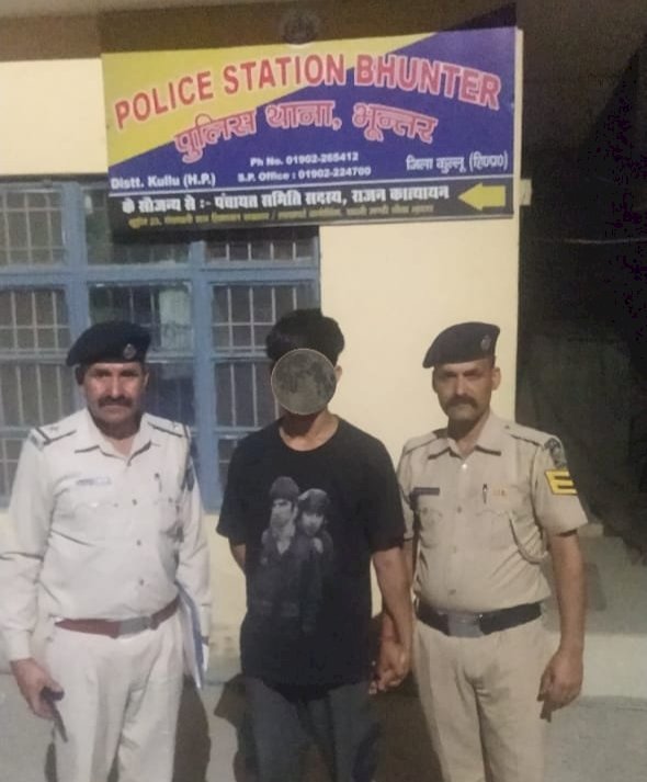सिरमौर- 5 लाख 20 हजार रुपये का मशीन का ब्रेक्रर चोरी का आरोपी गिरफ्तार ddnewsportal.com