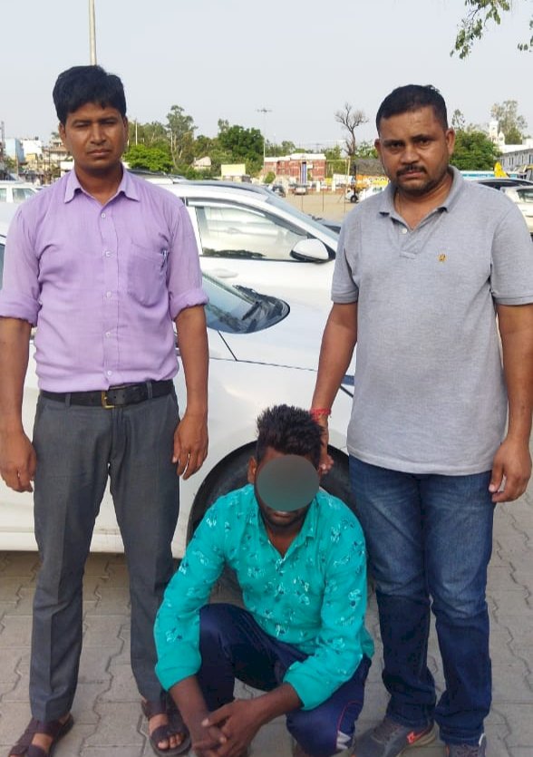 सहारनपुर से गिरफ्तार किया उद्घोषित अपराधी ddnewsportal.com