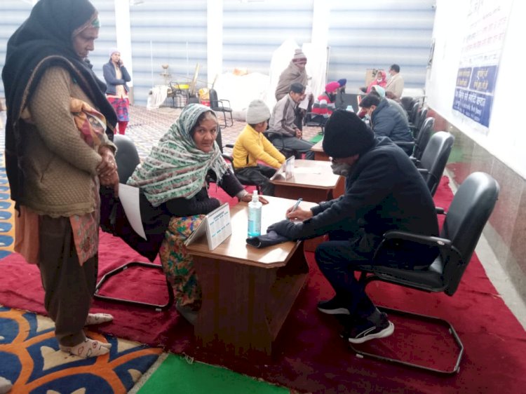 Paonta Sahib: कैंप में पंहुचे 236 रोगियों की हुई निशुल्क जांच  ddnewsportal.com