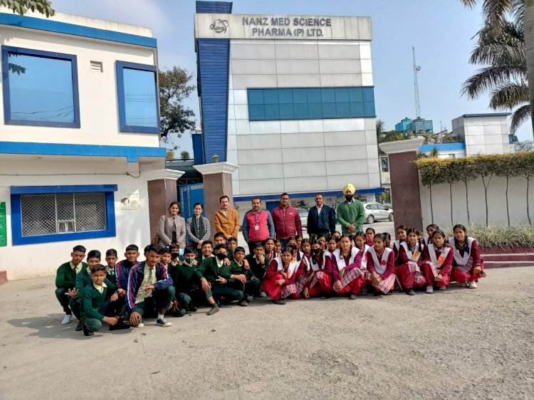 Paonta Sahib: गोरखुवाला के विद्यार्थियों ने जानी उत्पादन-पैकेजिंग-लेबलिंग प्रक्रिया ddnewsportal.com
