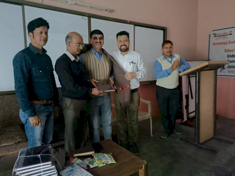 Paonta Sahib: विद्यालय प्रबंधन समिति के सदस्यों को मिला सम्मान ddnewsportal.com