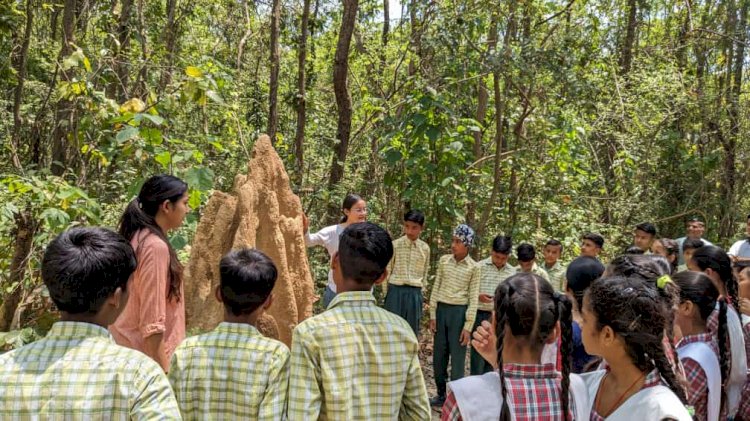 Paonta Sahib: बहराल स्कूल के छात्र पंहुचे भारतीय वन्यजीव संस्थान देहरादून ddnewsportal.com