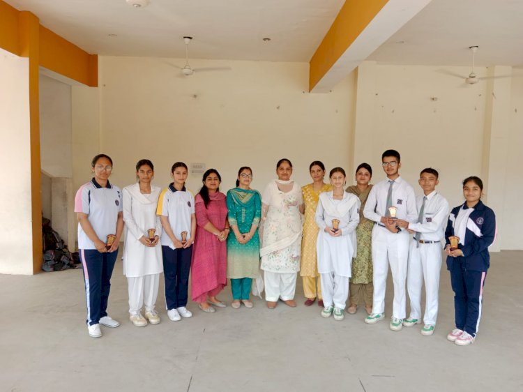 Paonta Sahib: गुरू नानक मिशन पब्लिक स्कूल का बेहतरीन प्रदर्शन ddnewsportal.com