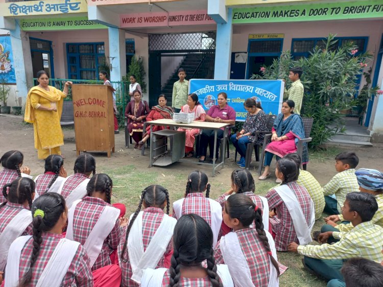 Paonta Sahib: रोटरी पांवटा सखी ने बहराल स्कूल को भेंट किए 4 सीसीटीवी कैमरे  ddnewsportal.com