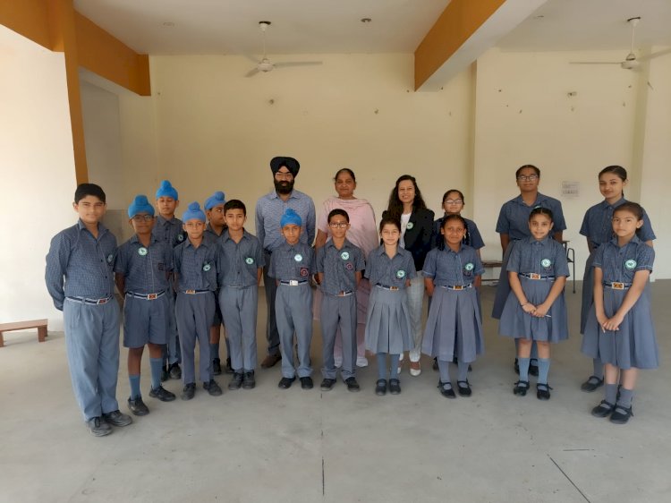 Paonta Sahib: गुरु नानक मिशन स्कूल के बच्चों ने एकत्रित किया 40 किलोग्राम प्लास्टिक ddnewsportal.com