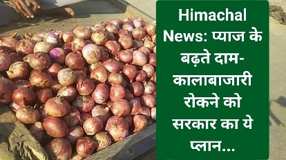 Himachal News: प्याज के बढ़ते दाम- कालाबाजारी रोकने को सरकार का ये प्लान... ddnewsportal.com
