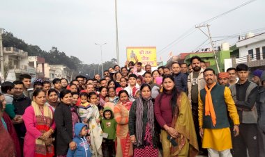 Paonta Sahib: तारूवाला चौक अब बना श्रीराम चौक, विधायक सुखराम चौधरी ने किया नामकरण ddnewsportal.com