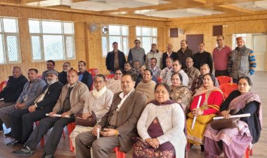 Sirmour: टी सी गुप्ता फिर चुने राज्य सहकारी बैंक सेवानिवृत कर्मचारी कल्याण संघ सिरमौर के प्रधान ddnewsportal.com