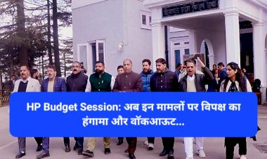 HP Budget Session: अब इन मामलों पर विपक्ष का हंगामा और वाॅकआऊट... ddnewsportal.com