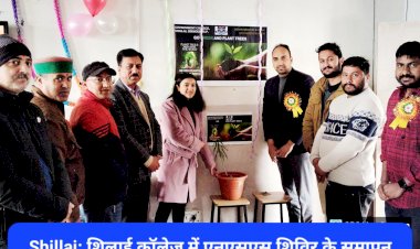 Shillai: शिलाई कॉलेज में एनएसएस शिविर के समापन पर पंहुचे एसडीएम, बच्चों को दिया ये खास संदेश... ddnewsportal.com