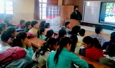 Paonta Sahib: पाँवटा डीग्री कॉलेज में इंटरव्यू स्किल्स एंड आर्ट ऑफ पब्लिक स्पीकिंग लेक्चर  ddnewsportal.com