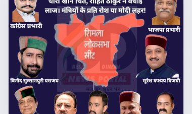Shimla Parliamentary Seat: कांग्रेस चारों खाने चित, मंत्री रोहित ठाकुर ने बचाई लाज ddnewsportal.com
