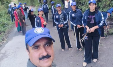 मस्तभोज: जामना स्कूल के एनएसएस वॉलिंटियर्स सामाजिक गतिविधियों को दे रहे अंजाम ddnewsportal.com