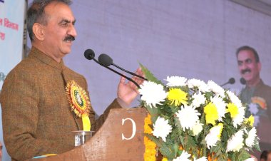 CM Sukhu News: सीएम सुक्खू बोले, व्यवस्था परिवर्तन की परिकल्पना को साकार कर रहा खिलाड़ियों का सम्मान  ddnewsportal.com