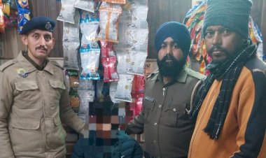 Paonta Sahib: कन्या स्कूल के पास चाय की दुकान में चरस के साथ एक व्यक्ति गिरफ्तार ddnewsportal.com