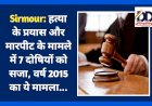 Sirmour: हत्या के प्रयास और मारपीट के मामले में 7 दोषियों को सजा, वर्ष 2015 का ये मामला...  ddnewsportal.com