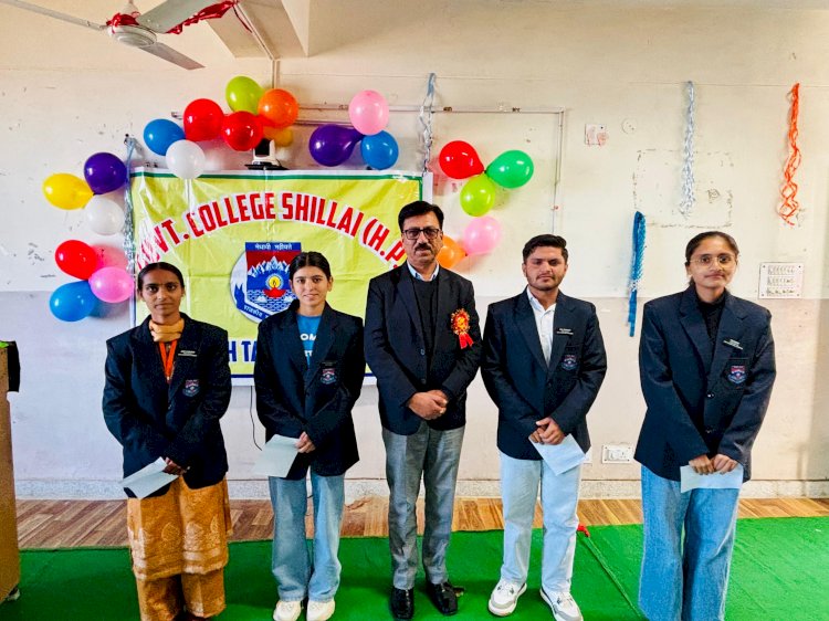 शिलाई: CSCA के नव-नियुक्त पदाधिकारियों का शपथ ग्रहण समारोह, सुहानी भंडारी चुनी गई है अध्यक्ष ddnewsportal.com